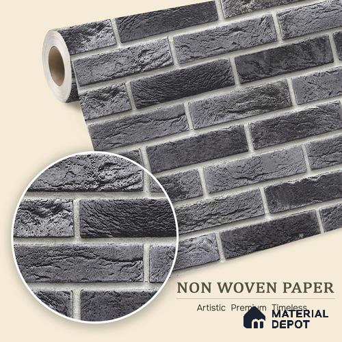 MH 250 | 10 Meter x 21 Inches Stone Look Wallpaper - 57.37 Sq. Ft.