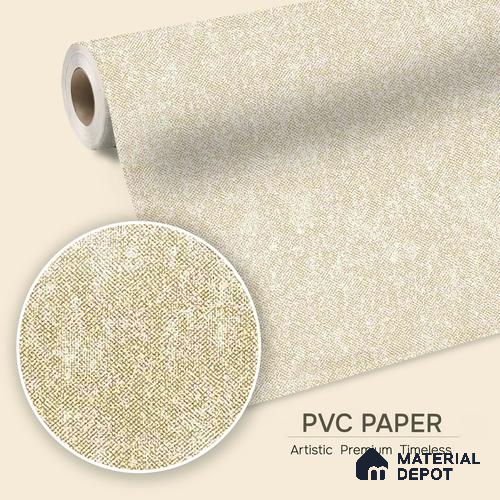 12117 | 5 Meter x 42 Inches Fabric Look Wallpaper - 57.41 Sq. Ft. | Minimum 10% wastage during installation