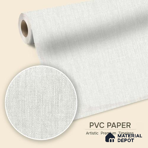 12122 | 5 Meter x 42 Inches Fabric Look Wallpaper - 57.41 Sq. Ft. | Minimum 10% wastage during installation