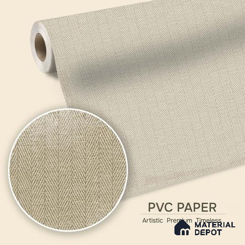 12110 | 5 Meter x 42 Inches Fabric Look Wallpaper - 57.41 Sq. Ft. | Minimum 10% wastage during installation