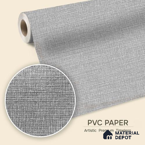 12111 | 5 Meter x 42 Inches Fabric Look Wallpaper - 57.41 Sq. Ft. | Minimum 10% wastage during installation