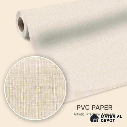 12112 | 5 Meter x 42 Inches Fabric Look Wallpaper - 57.41 Sq. Ft. | Minimum 10% wastage during installation
