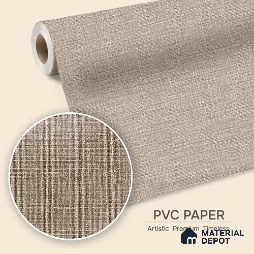 12113 | 5 Meter x 42 Inches Fabric Look Wallpaper - 57.41 Sq. Ft. | Minimum 10% wastage during installation