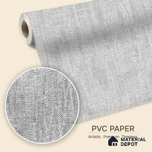 12166 | 5 Meter x 42 Inches Fabric Look Wallpaper - 57.41 Sq. Ft. | Minimum 10% wastage during installation