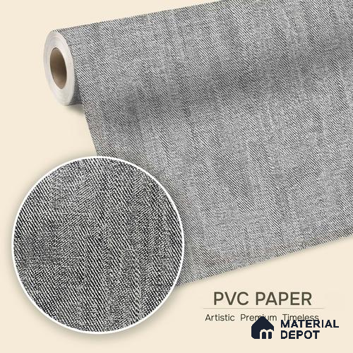 12167 | 5 Meter x 42 Inches Fabric Look Wallpaper - 57.41 Sq. Ft. | Minimum 10% wastage during installation