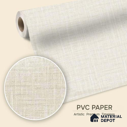 12155 | 5 Meter x 42 Inches Fabric Look Wallpaper - 57.41 Sq. Ft. | Minimum 10% wastage during installation