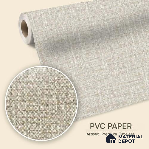 12154 | 5 Meter x 42 Inches Fabric Look Wallpaper - 57.41 Sq. Ft. | Minimum 10% wastage during installation