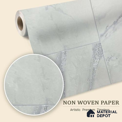 MH 242 | 10 Meter x 21 Inches Marble Look Wallpaper - 57.37 Sq. Ft.