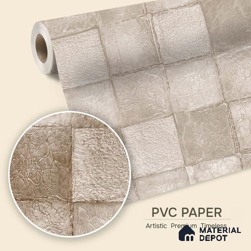 1333 | 10 Meter x 21 Inches Patterned Look Wallpaper - 57.41 Sq. Ft. | Minimum 15% wastage during installation