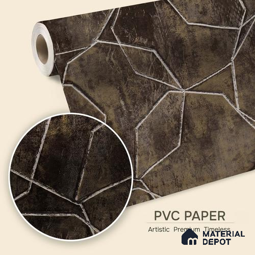 1341 | 10 Meter x 21 Inches Patterned Look Wallpaper - 57.41 Sq. Ft. | Minimum 15% wastage during installation