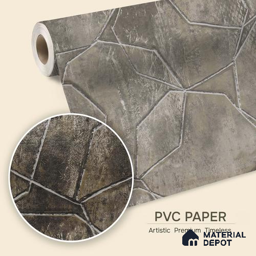1344 | 10 Meter x 21 Inches Patterned Look Wallpaper - 57.41 Sq. Ft. | Minimum 15% wastage during installation