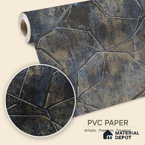 1345 | 10 Meter x 21 Inches Patterned Look Wallpaper - 57.41 Sq. Ft. | Minimum 15% wastage during installation