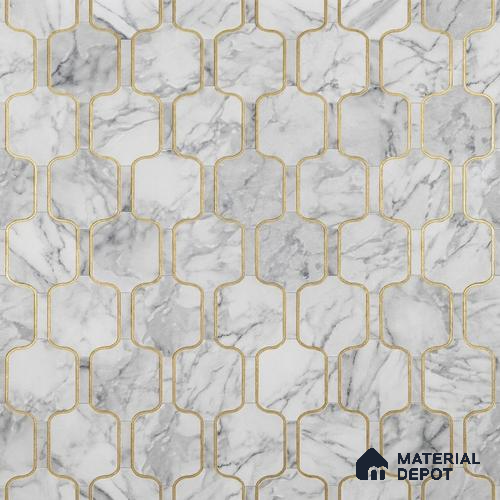 MH 248 | 10 Meter x 21 Inches Patterned Look Wallpaper - 57.37 Sq. Ft.