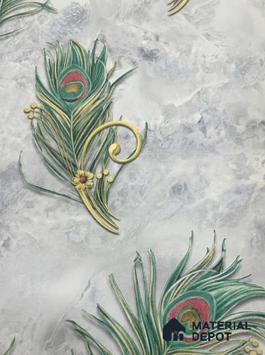 MH 213 | 10 Meter x 21 Inches Patterned Look Wallpaper - 57.37 Sq. Ft.