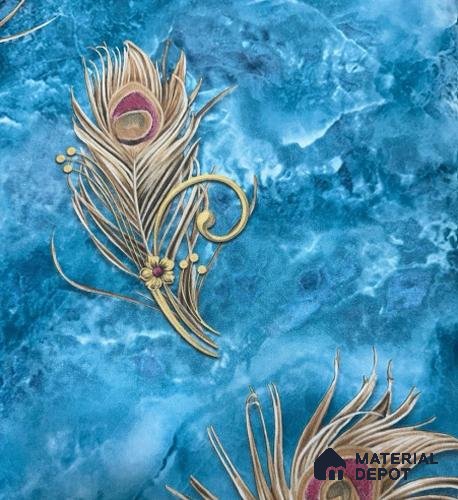 MH 211 | 10 Meter x 21 Inches Patterned Look Wallpaper - 57.37 Sq. Ft.