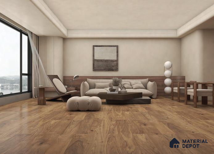 Engineered Wood Floor EF 00068 J Vestige Ebony Dusk 75 x 8 inch (1900x194 mm) - 14 mm | 3 Layer Flooring | 3 mm Top Layer | 25 Year Warranty | Eco Friendly | Moisture Resistant | Click Lock Technology