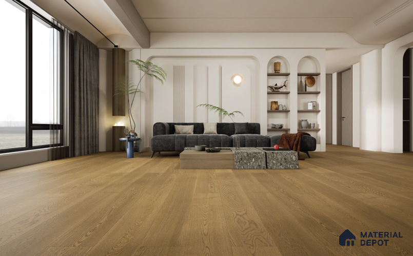 Engineered Wood Floor EF 00068 E Vestige Harvest Gold 75 x 8 inch (1900x194 mm) - 14 mm | 3 Layer Flooring | 3 mm Top Layer | 25 Year Warranty | Eco Friendly | Moisture Resistant | Click Lock Technology