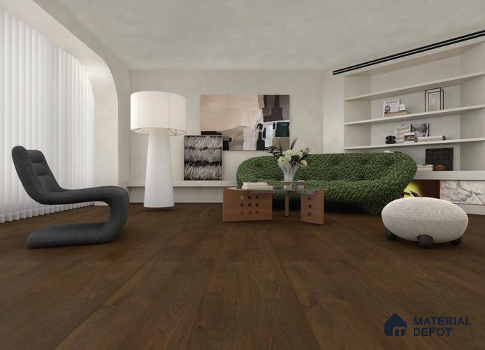 Engineered Wood Floor EF 00068 G Vestige Russet Autumn 75 x 8 inch (1900x194 mm) - 14 mm | 3 Layer Flooring | 3 mm Top Layer | 25 Year Warranty | Eco Friendly | Moisture Resistant | Click Lock Technology