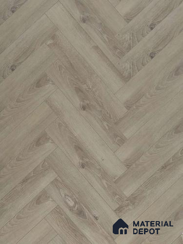 HDF Herringbone Real Wood Matte Surface Laminate Wood Floor AC5 Grade LF 00338 Beaconia Blanco Zeus 19 x 4 inch (470x95 mm) - 12 mm | Aqua Protect 12 Hours Water Resistance | Anti Static and Stain Resistant | 0.5 mm V Groove | Real Wood Touch Surface | Uniclic Installation | 36 Plank Variations | 20 Years Warranty