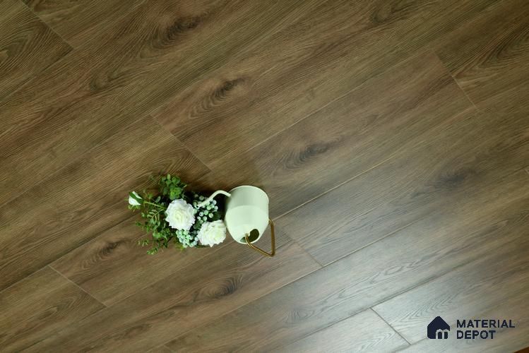 HDF Real Wood Matte Surface Laminate Wood Floor AC5 Grade LF 00335 E Royale Volga 48 x 9 inch (1215x240 mm) - 12 mm | Valinge Click Wax Locking Aqua Protect 12 Hours Water Resistance | Anti Static and Stain Resistant | 0.5 mm U Groove | Real Wood Touch Surface | Uniclic Installation | 12 Plank Variations | 25 Years Warranty