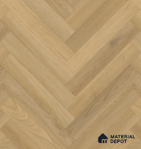 Hybrid HDF Herringbone Embossed Laminate Wood Floor AC5 Grade LF 00346 C Artisan Golden Whisper 24 x 4 inch (600x100 mm) - 10 mm | 100 HRS Spill Proof | EIR Surface | Anti Static and Stain Resistant | 0.5 mm V Groove | Uniclic | 48 Plank Variations