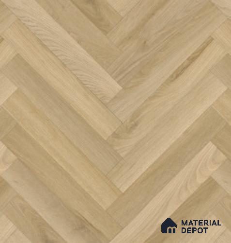 Hybrid HDF Herringbone Embossed Laminate Wood Floor AC5 Grade LF 00346 H Artisan Icy Echo 24 x 4 inch (600x100 mm) - 10 mm | 100 HRS Spill Proof | EIR Surface | Anti Static and Stain Resistant | 0.5 mm V Groove | Uniclic | 48 Plank Variations