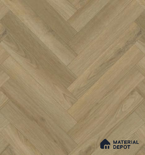 Hybrid HDF Herringbone Embossed Laminate Wood Floor AC5 Grade LF 00346 J Artisan Moorland Mist 24 x 4 inch (600x100 mm) - 10 mm | 100 HRS Spill Proof | EIR Surface | Anti Static and Stain Resistant | 0.5 mm V Groove | Uniclic | 48 Plank Variations