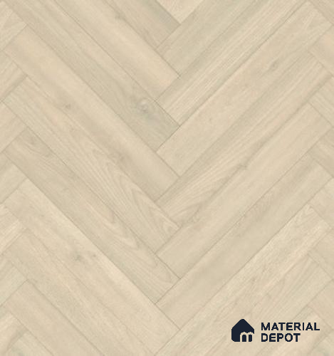 Hybrid HDF Herringbone Laminate Wood Floor AC5 Grade LF 00343 E Beaconia Ember Light 24 x 4 inch (600x100 mm) - 8 mm | 100 HRS Spill Proof | ESCT Technology | Anti Static and Stain Resistant | 0.5 mm V Groove | EIR Surface | Uniclic Installation | 48 Plank Variations