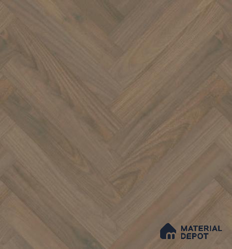 Hybrid HDF Herringbone Laminate Wood Floor AC5 Grade LF 00343 H Beaconia Forest Nocturne 24 x 4 inch (600x100 mm) - 8 mm | 100 HRS Spill Proof | ESCT Technology | Anti Static and Stain Resistant | 0.5 mm V Groove | EIR Surface | Uniclic Installation | 48 Plank Variations