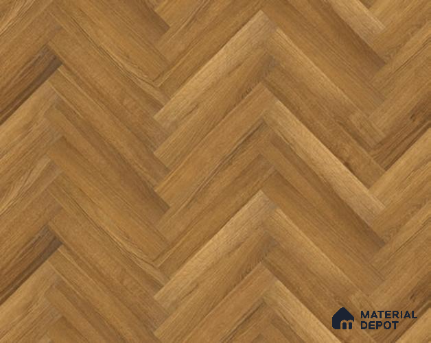 Hybrid HDF Herringbone Embossed Laminate Wood Floor AC5 Grade LF 00344 E Livanti Classic Walnut 24 x 4 inch (600x100 mm) - 10 mm | 100 HRS Spill Proof | ESCT Technology | Anti Static and Stain Resistant | 0.5 mm V Groove | 2G Click Lock | 36 Plank Variations | 25 Years Guarantee