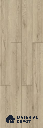 Hybrid HDF Laminate Wood Floor AC5 Grade LF 00345 E Grandios Moonshadow Grey 73 x 9 inch (1845x235 mm) - 10 mm | 100 HRS Spill Proof | EIR Surface | Anti Static and Stain Resistant | 0.5 mm V Groove | Uniclic | 36 Plank Variations