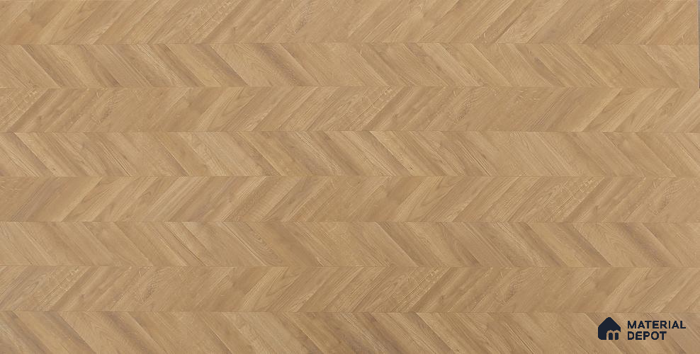 HDF Chevron Authentic Embossed Laminate Wood Floor AC5 Grade LF 00330 B Patternia Moon Light 48 x 12 inch (1215x300 mm) - 8 mm | Aqua Protect 12 Hours Water Resistance | Anti Static and Stain Resistant | 0.5 mm V Groove | Real Wood Touch Surface | Uniclic Installation | 14 Plank Variations | 20 Years Warranty