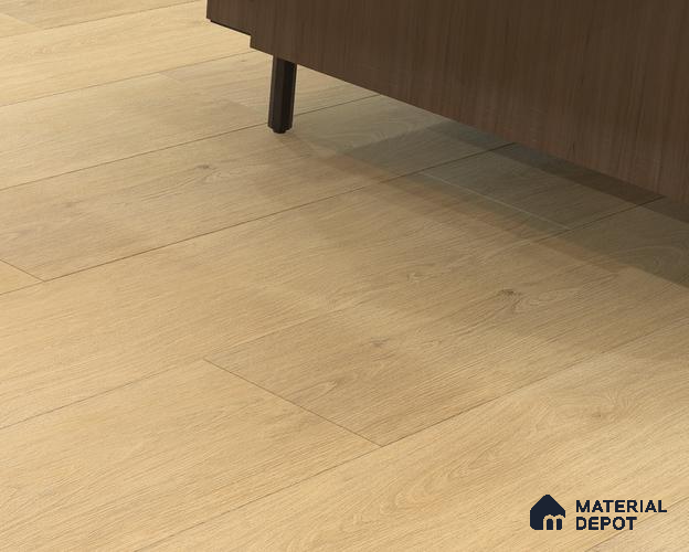 HDF Laminate Wood Floor AC4 Grade LF 00324 E Panorama Heather Mist 48 x 9 inch (1215x240 mm) - 8 mm | Aqua Protect 12 Hours Water Resistance | Anti Static and Stain Resistant | 0.5 mm V Groove | Wood Embossed Surface | Uniclic Installation | 10 Plank Variations