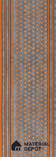 Multi Colour Patterned Look Charcoal Decorative Wall Panel PN 05649 8 ft x 1 ft - 7 mm | Suitable for Feature Wall, TV Unit & Living Room | Width is Subjected to 5% Variation