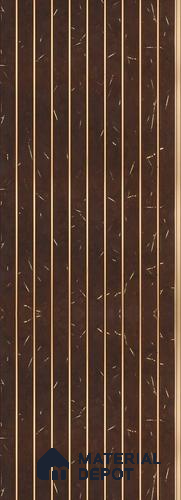 PN 05641 Charcoal Decorative Wall Panel - 8 ft x 1 ft - 7 mm | Width is Subjected to 5% Variation