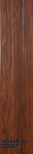 Brown Wooden Louver PN 00409 10 ft x 12 inch PVC Panel - 8 mm | Suitable for Feature Wall, TV Unit & Living Room | Width is Subjected to 5% Variation