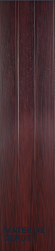 Brown Wooden Louver PN 00394 10 ft x 12 inch PVC Panel - 8 mm | Suitable for Feature Wall, TV Unit & Living Room | Width is Subjected to 5% Variation