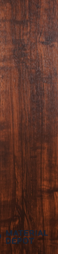 Brown Wooden Look PVC Decorative Wall Panel 10 ft x 10 inch - 6 mm | Ideal for Feature Wall, Living Room, Bedroom, TV Unit, Hotel, Restaurant, Office | PN 00453 | Width is Subjected to 5% Variation