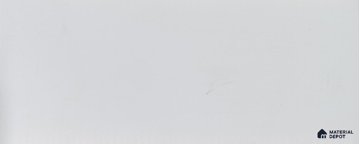 White Plain Colour Look PVC Decorative Wall Panel 10 ft x 10 inch - 6 mm | Ideal for Feature Wall, Living Room, Bedroom, TV Unit, Hotel, Restaurant, Office | PN 00435 | Width is Subjected to 5% Variation