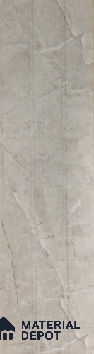 Beige Stone Louver PN 04193 10 ft x 12 inch PVC Panel - 8 mm | Suitable for Feature Wall, TV Unit & Living Room | Width is Subjected to 5% Variation