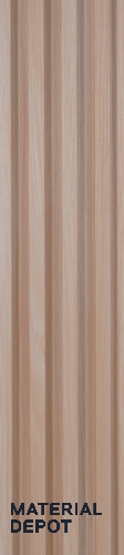 Beige Wooden Look WPC Louver/Panel 9.5 ft x 6.5 inch - 23 mm | Ideal for Feature Wall, Living Room, Bedroom, TV Cabinet, Hotel, Restaurant, Office | PN 00426 | Image 01