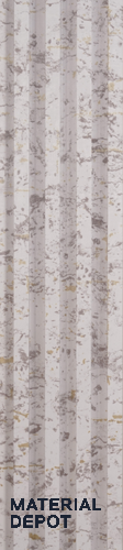 Beige Metallic Louver PN 00422 9.5 ft x 6.5 inch WPC Panel - 23 mm | Suitable for Feature Wall, TV Unit & Living Room | Width is Subjected to 5% Variation