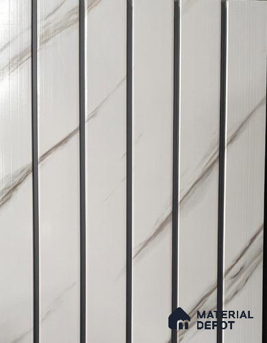 Brown Marble Look PVC Louver/Panel | 10ft x 1ft | 10 - mm | PN 07863