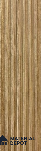 Brown Wood Look Charcoal Louver/Panel | 9.5 ft x 6 inch | 8 - mm | PN 07845
