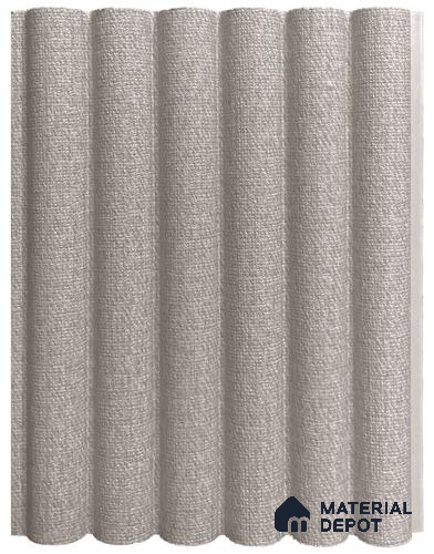 Dark Fabric Patterned Look WPC Louver/Panel | 9.5 ft x 6.2 inch | 15 - mm | PN 06544 C