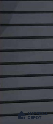Grey Plain Colour Look PVC Louver/Panel | 10ft x 1ft | 10 - mm | PN 06194