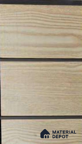 Brown Wood Look PVC Louver/Panel | 10ft x 1ft | 10 - mm | PN 06212