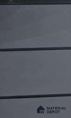 Grey Plain Colour Look PVC Louver/Panel | 10ft x 1ft | 10 - mm | PN 06207