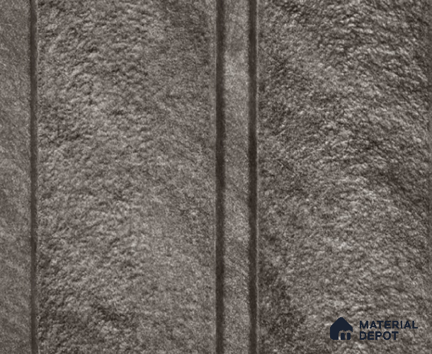 Grey Stone Louver PN 00143 8 ft x 5 inch Charcoal Panel - 12 mm | Suitable for Feature Wall, TV Unit & Living Room | Width is Subjected to 5% Variation