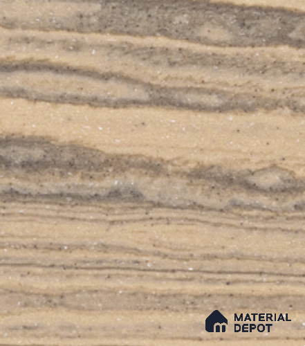 PAW066 Rooted Series Hickory 12 ft x 2.5 ft Modified Solid Surface -12 mm